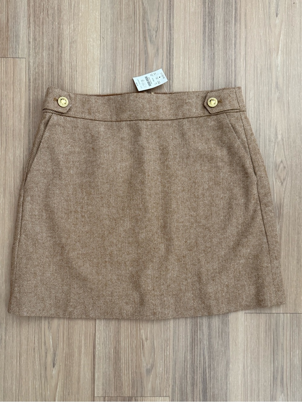 J Crew Wool Herringbone Sailor Skirt NWT 🆕